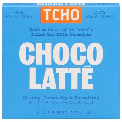 Tcho Chocolate Milk Chocolate Choco Latte 10/2.5 OZ [UNFI #2825099] [ebt]