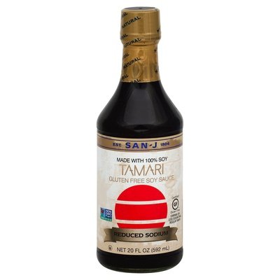 San-J Tamari Reduced Sodium 6/20 OZ [UNFI #0525667] [ebt]