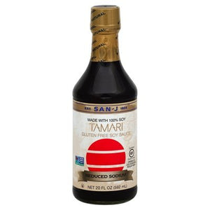 San-J Tamari Reduced Sodium 6/20 OZ [UNFI #0525667] [ebt]