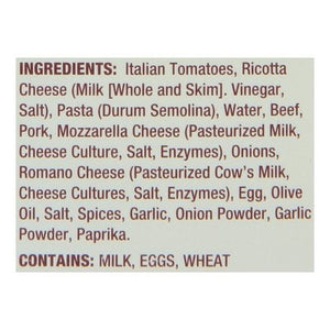 Raos Meat Lasagna 6/27 OZ [UNFI #2563567] [ebt]