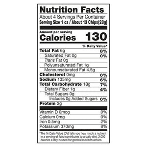 Kettle Brand Potato Chips Himalayan Salt Air Fried 15/4.25 OZ [UNFI #2916971] [ebt]