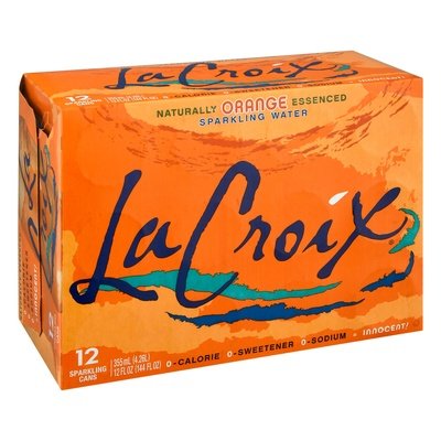 Lacroix Sparkling Water Orange 2/12/12OZ [UNFI #0230854] [ebt]