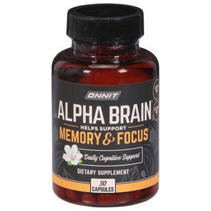 Onnit Alpha Brain Memory & Focus Capsules 30 CAP [UNFI #1200468]