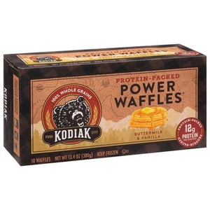 Kodiak Cakes Power Waffles Buttermilk & Vanilla 8/13.4 OZ [UNFI #2185056] [ebt]