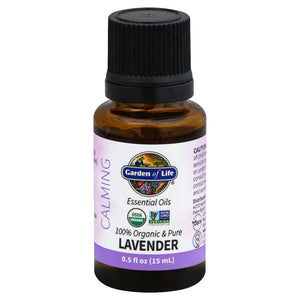 Garden Of Life Essential Oils Calming Lavender .5 OZ [UNFI #2308526] T