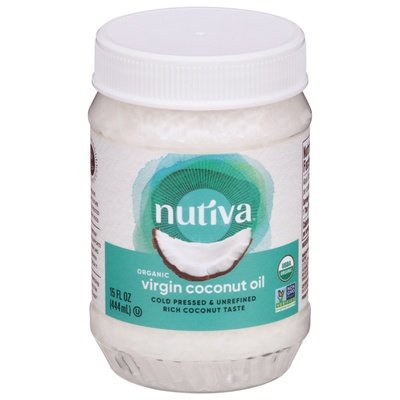 Nutiva Virgin Coconut Oil Organic 1/15 OZ [UNFI #389874] [ebt]