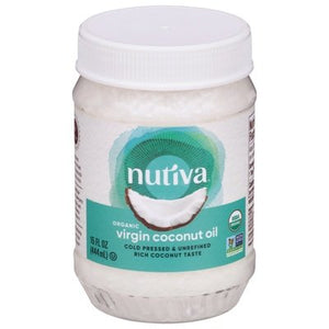 Nutiva Virgin Coconut Oil Organic 1/15 OZ [UNFI #389874] [ebt]