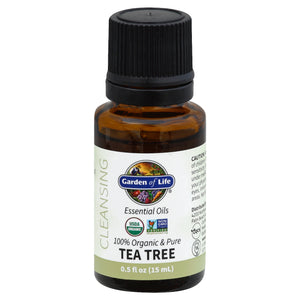 Garden Of Life Essential Oils Tea Tree Organic .5 OZ [UNFI #2308559] T