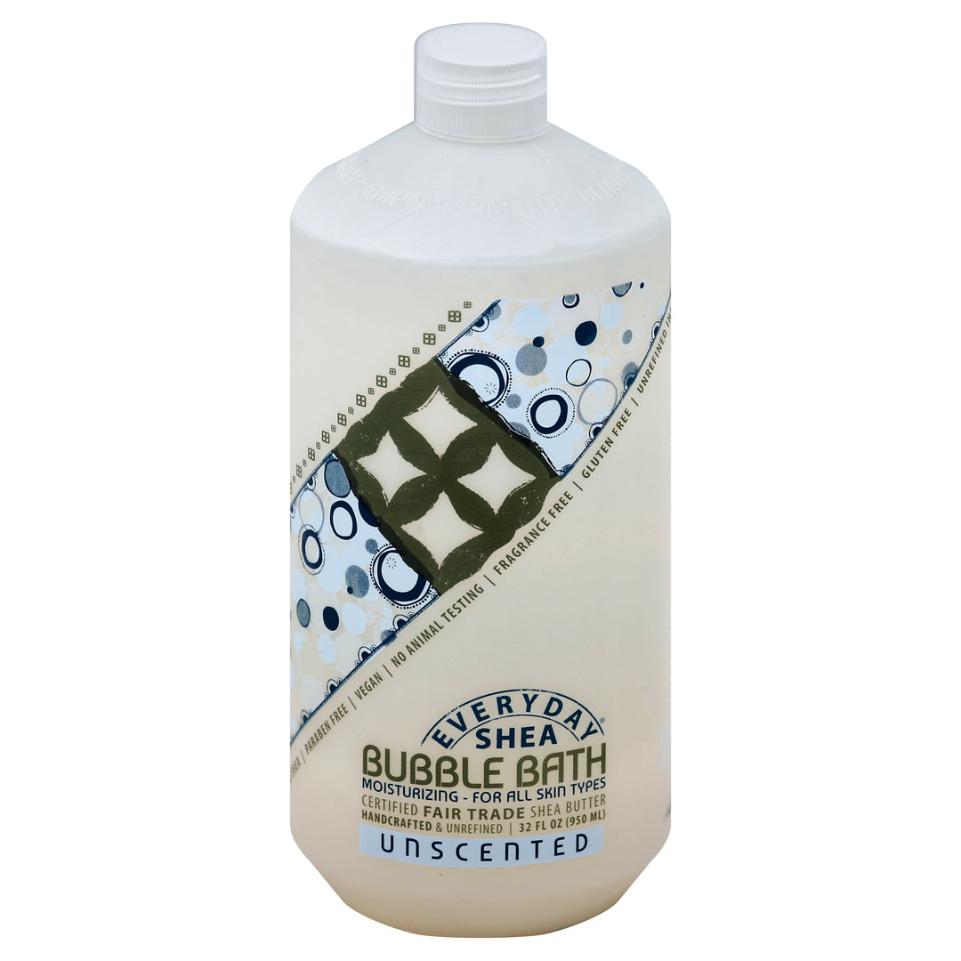 Alaffia Bubble Bath Shea Unscented 32 OZ [UNFI #2096295] T