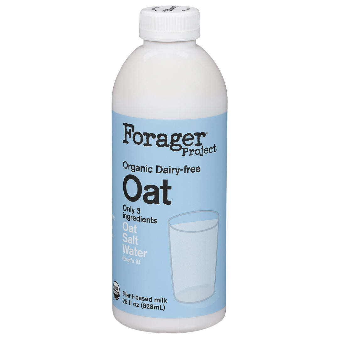 Forager Milk Plant-Based Dairy-Free Organic Oat 6/28 OZ [UNFI #3048485] [ebt]