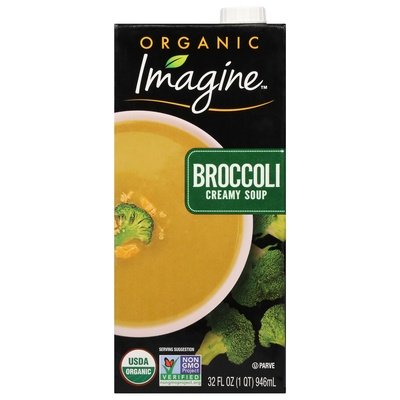 Imagine Foods Soup Organic Broccoli Creamy 6/32 OZ [UNFI #2824688] [ebt]