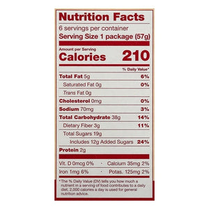 Natures Bakery Fig Bar Gluten Free Raspberry 6 Twin Packs 6/6/2 OZ [UNFI #2136265] [ebt]