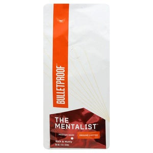 Bulletproof Coffee Ground Medium Dark The Mentalist 6/12 OZ [UNFI #2110302] [ebt]