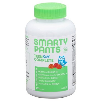Smartypants Multifunction Teen Guy Complete Gummies 1/120 CT [UNFI #2150647]