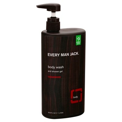 Every Man Jack Body Wash and Shower Gel Cedarwood 33.8 OZ [UNFI #2288504] T
