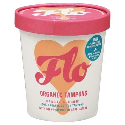 Flo Tampons Eco-Applicator 12/14 CT [UNFI #2896405] T