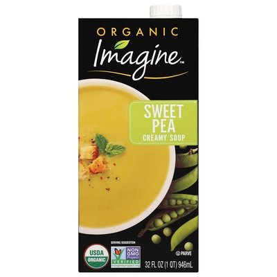 Imagine Foods Soup Organic Sweet Pea Creamy 12/32 OZ [UNFI #2824696] [ebt]