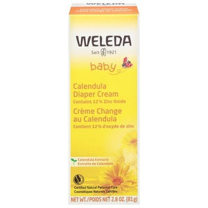 Weleda Calendula Diaper Cream 1/2.8 OZ [UNFI #2615573] T