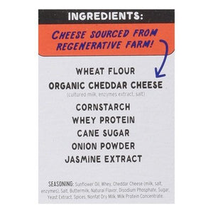 Cheddies Cheesy Crackers Spicy Cheddar Crunch 6/4.2 OZ [UNFI #2960490] [ebt]