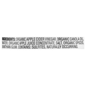 Briannas Dressing Organic Apple Cider Vinaigrette 6/10 OZ [UNFI #2549186] [ebt]