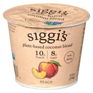 Siggis Coconut Blend Plant-Based Non-Dairy Peach 12/5.3 OZ [UNFI #2941417] [ebt]