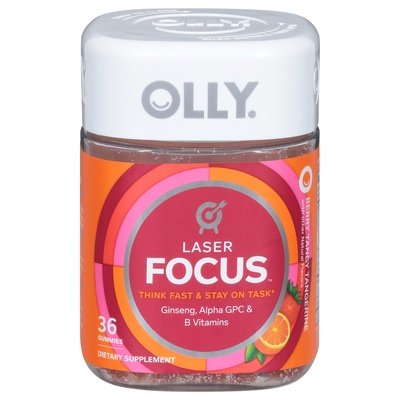 Olly Focus Berry Tangy Tangerine 1/36 CT [UNFI #2510519]