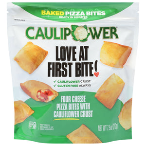 Caulipower Pizza Bites With Cauliflower Crust Four Cheese 8/7.5 OZ [UNFI #2998789] [ebt]