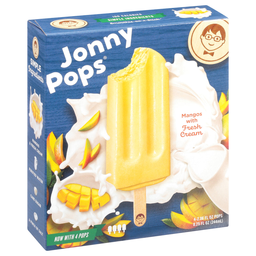 Jonny Pops Pops Mangos 6/8.25 OZ [UNFI #2547040] [ebt]