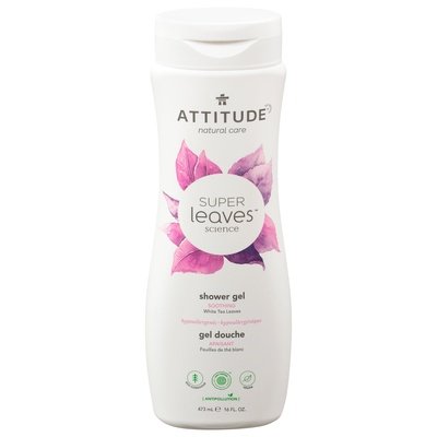 Attitude Shower Gel Soothing White Tea Leaves 16 OZ [UNFI #2706695] T