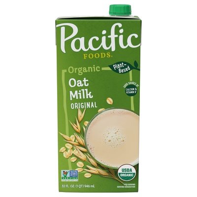 Pacific Foods Oat Milk Original Organic Plant-Based 12/32 OZ [UNFI #0542480] [ebt]