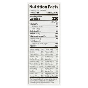 Orgain Nutritional Shake Smooth Chocolate Flavored 4 Pack 3/4/11 OZ [UNFI #2062016] [ebt]