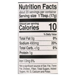 San-J Brewed Soy Sauce Tamari Lite 6/10 OZ [UNFI #1240217] [ebt]