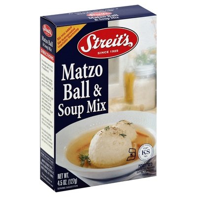 Streits Matzo Ball & Soup Mix 12/4.5 OZ [UNFI #0195909] [ebt]
