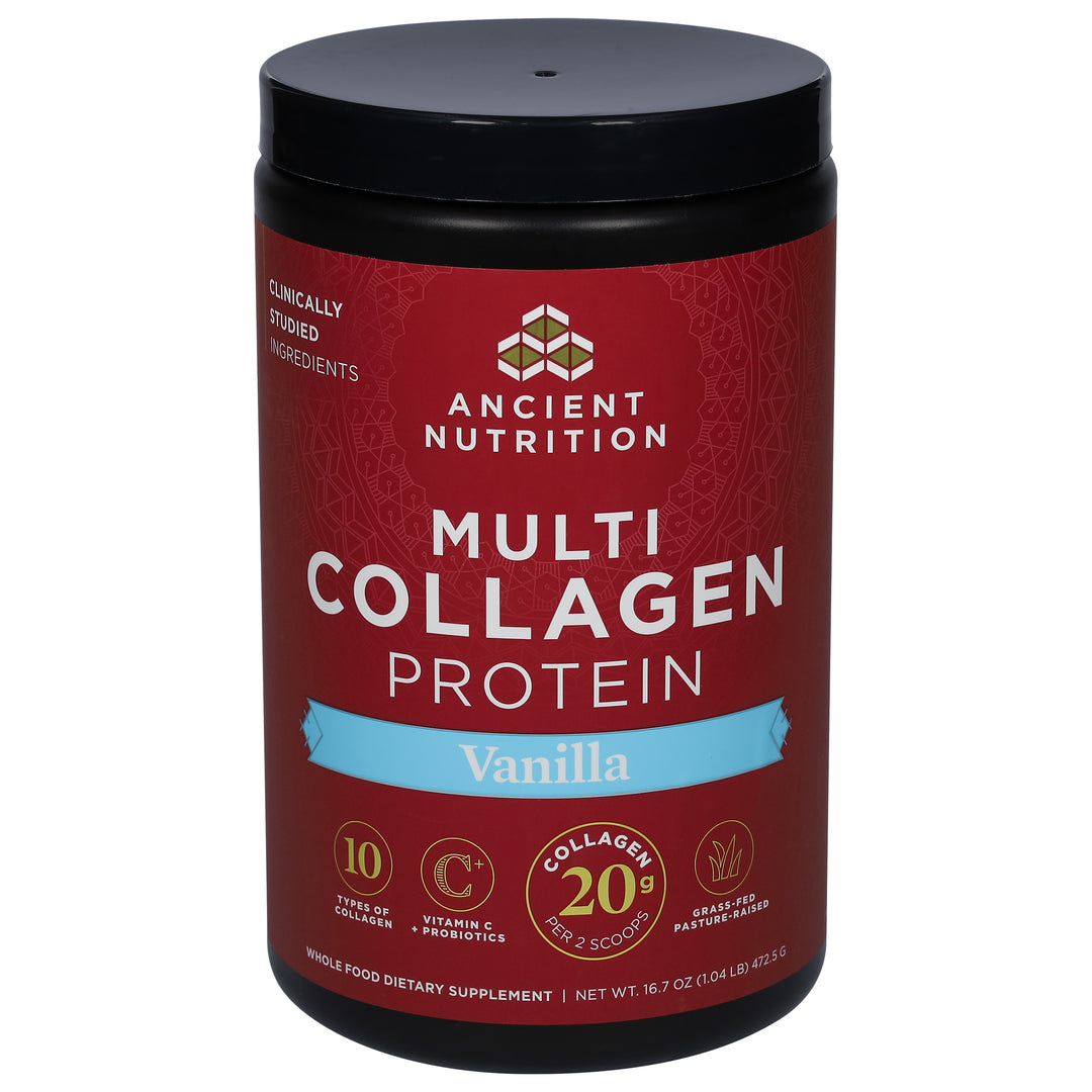 Ancient Nutrition Multi Collagen Protein Vanilla 16.7 OZ [UNFI #2732717]