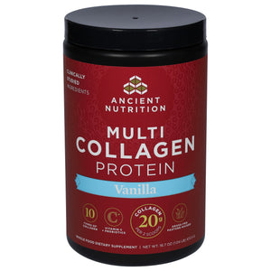 Ancient Nutrition Multi Collagen Protein Vanilla 16.7 OZ [UNFI #2732717]