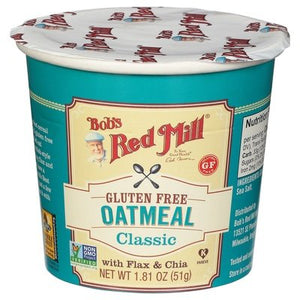Bobs Red Mill Oatmeal Gluten Free Classic 12/1.81OZ [UNFI #1770619] [ebt]