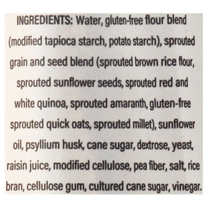 Little Northern Bakehouse Bread Gluten Free Sprouted 7 Grain Delicious 6/17 OZ [UNFI #2351757] [ebt]