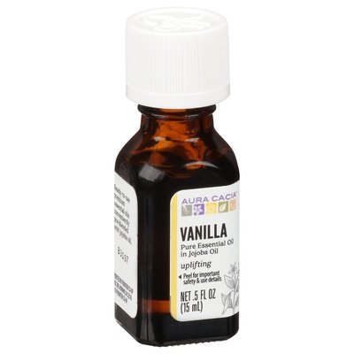 Aura Cacia Pure Essential Oil Vanilla Uplifting 1/.5 OZ [UNFI #548339] T