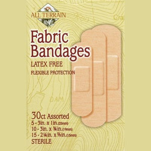 All Terrain Bandages Fabric Assorted 30 Ct [UNFI #0620104] T