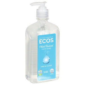 Ecos Hand Soap Free & Clear 6/17 OZ [UNFI #2278828] T