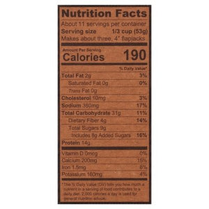 Kodiak Cakes Flapjack & Waffle Mix Cinnamon Oat 6/20 OZ [UNFI #2218287] [ebt]