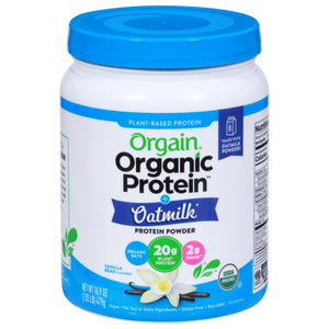 Orgain Protein Powder + Oatmilk Vanilla Bean Flavored 16.9 OZ [UNFI #2795540]