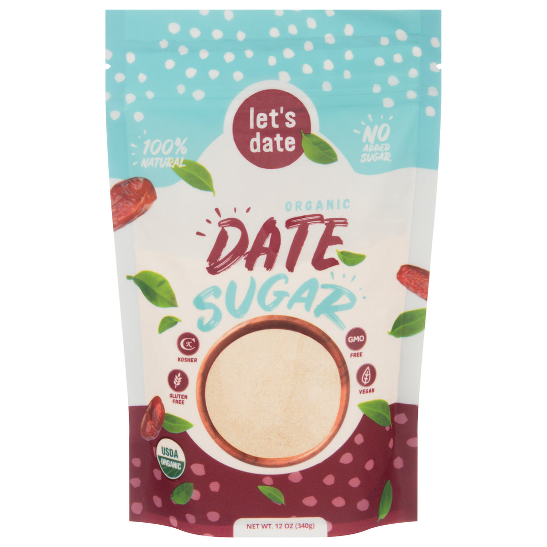 Lets Date Sugar Organic Date 6/12 OZ [UNFI #2822310] [ebt]