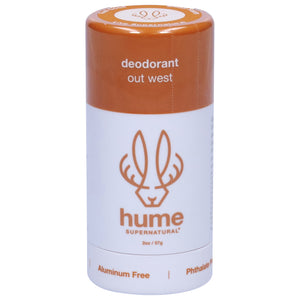 Hume Supernatural Deodorant Out West 2 OZ [UNFI #2885507] T
