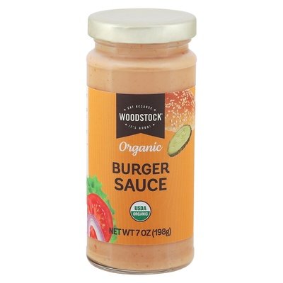 Woodstock Burger Sauce Organic 6/7 OZ [UNFI #2844801] [ebt]