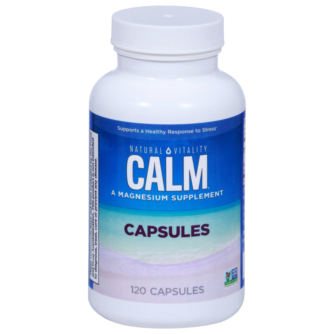 Natural Vitality Calm Capsules 120 CT [UNFI #2946887]