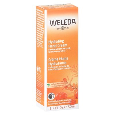 Weleda Hand Cream Hydrating Sea Bckthrn 1/1.7 OZ [UNFI #515601] T