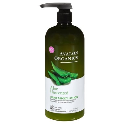 Avalon Organics Hand & Body Lotion Aloe Scented 32 OZ [UNFI #0883439] T