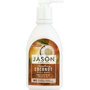Jason Natural Products Body Wash Smoothing Coconut 1/30 OZ [UNFI #1603869] T