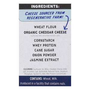 Cheddies Cheesy Crackers White Cheddar Crunch 6/4.2 OZ [UNFI #2961068] [ebt]